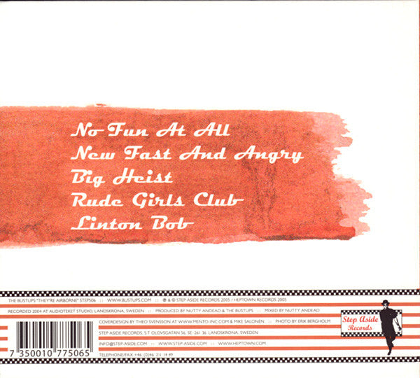 The Bustups : They're Airborne (CD, EP, Dig)