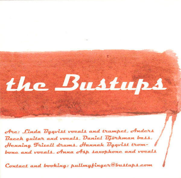 The Bustups : They're Airborne (CD, EP, Dig)