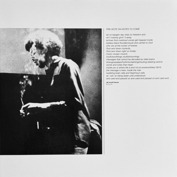 Gil Scott-Heron : Pieces Of A Man (LP, Album, RE, 180)