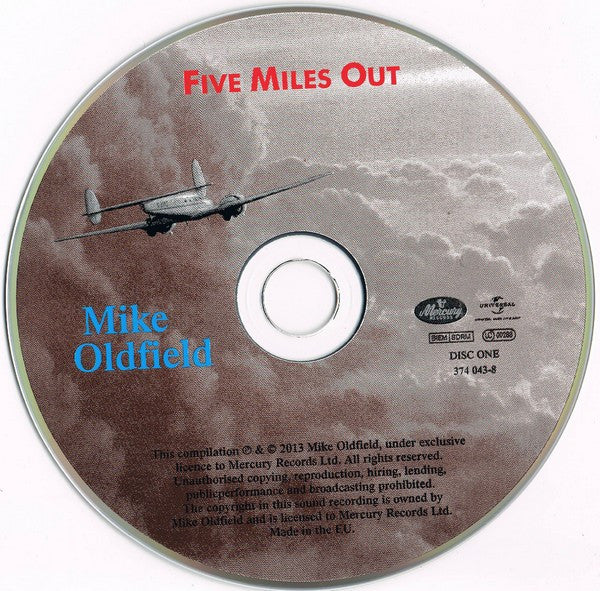Mike Oldfield : Five Miles Out (CD, Album, RE, RM, EDC)
