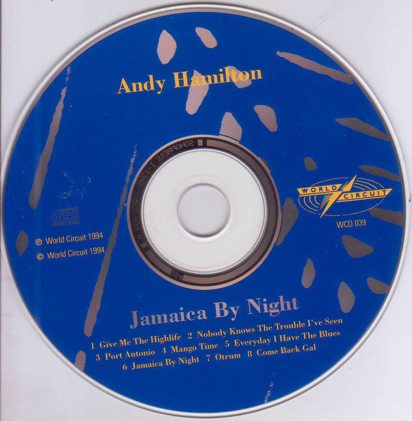 Andy Hamilton : Jamaica By Night (CD, Album)