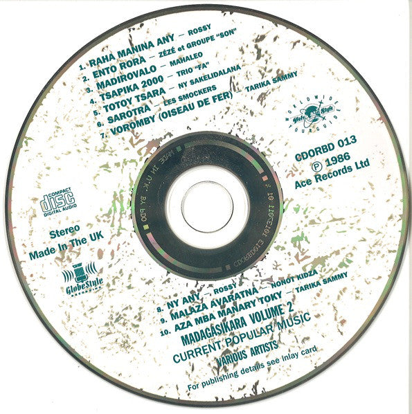 Various : Madagasikara Two (Current Popular Music Of Madagascar) (CD, Comp)