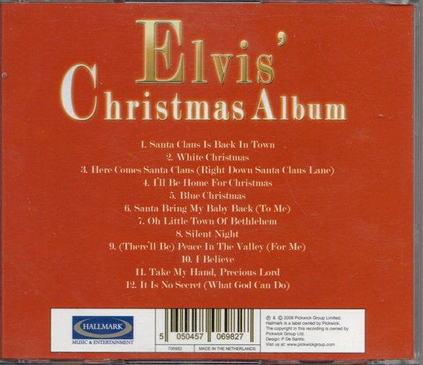 Elvis Presley : Elvis' Christmas Album (CD, Album, RE)