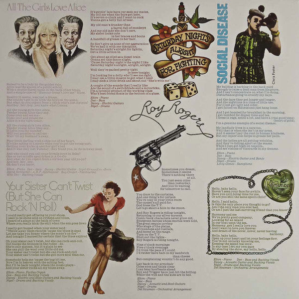 Elton John : Goodbye Yellow Brick Road (2xLP, Album, M/Print, RE, RM, Tri)
