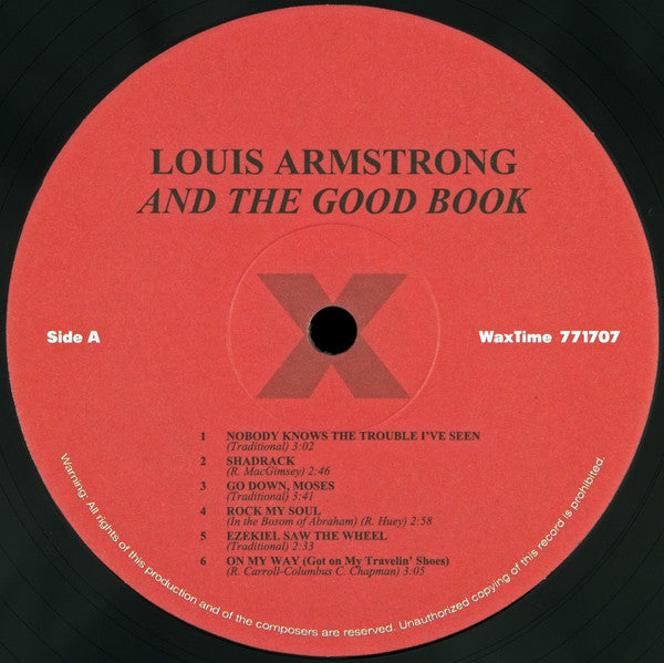 Louis Armstrong And His All-Stars With The Sy Oliver Choir : Louis And The Good Book (LP, RE, 180)