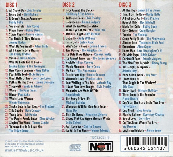 Various : No.1 Hits Of The '50s (3xCD, Comp)