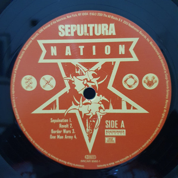 Sepultura : Nation (2xLP, Album, RE, Gat)