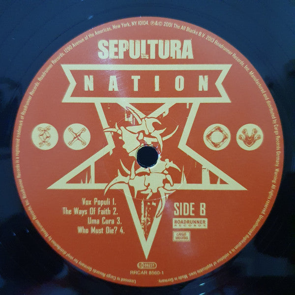 Sepultura : Nation (2xLP, Album, RE, Gat)