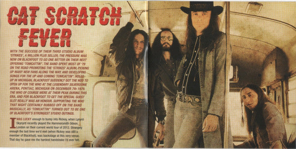 Blackfoot (3) : Tomcattin' (CD, Album, RE, RM)