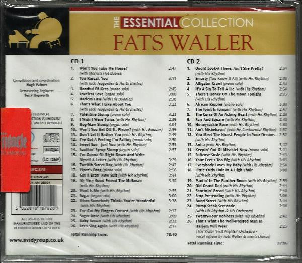 Fats Waller : The Essential Collection (2xCD, Comp)