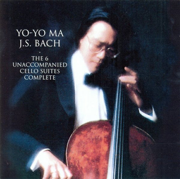 J.S. Bach* / Yo-Yo Ma : The 6 Unaccompanied Cello Suites Complete (2xCD, Album, RE, RM)