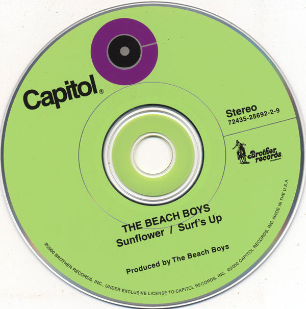 The Beach Boys : Sunflower / Surf's Up (CD, Comp, RE, RM)