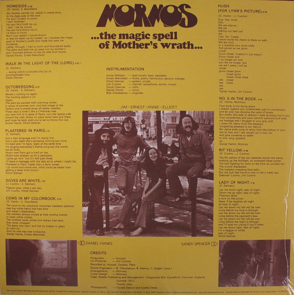 Mormos : The Magic Spell Of Mother's Wrath (LP, Album, Ltd, RE + 7", EP)
