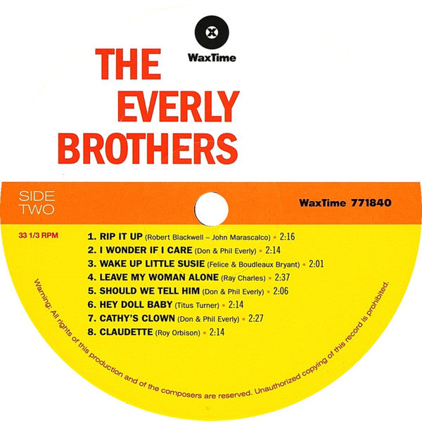 The Everly Brothers* : The Everly Brothers (LP, Album, RE, 180)