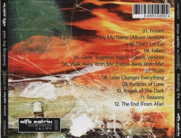 Studio-X Vs. Simon Carter (14) : Breaking The Void (CD, Album)