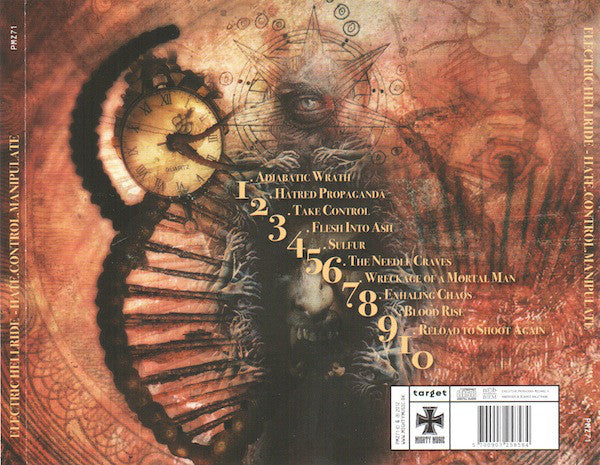Electric Hellride : Hate.Control.Manipulate (CD, Album)