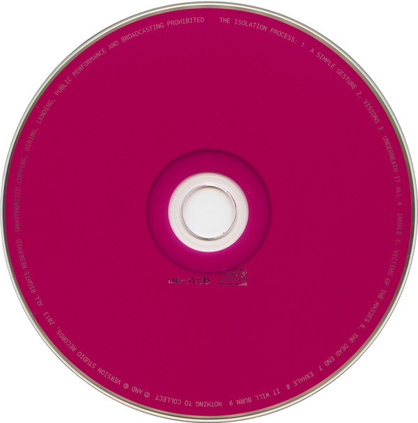 The Isolation Process : The Isolation Process (CD, Album)