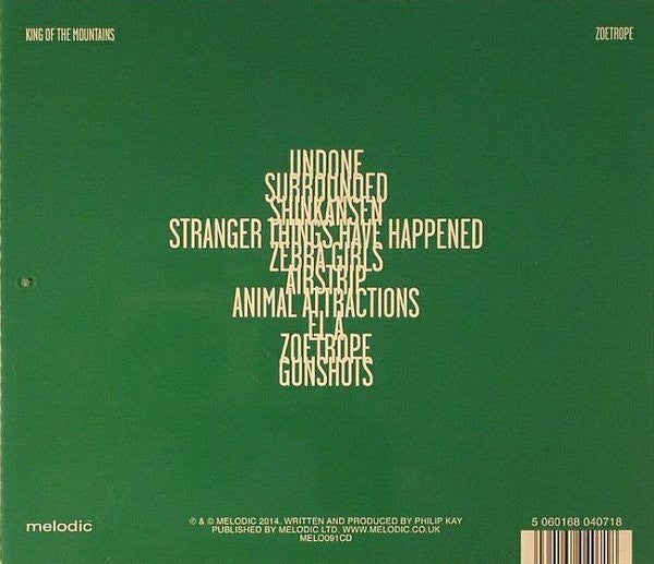 King Of The Mountains : Zoetrope (CD, Album)