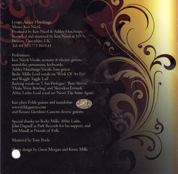 Ashley Hutchings And Ken Nicol : Copper, Russet And Gold (CD, Album)