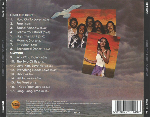 Seawind : Light The Light / Seawind (CD, Comp, RM)