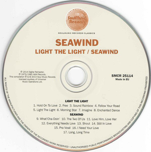 Seawind : Light The Light / Seawind (CD, Comp, RM)
