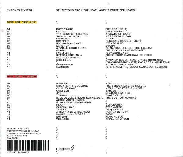 Various : Check The Water (2xCD, Comp)