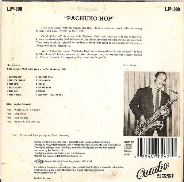 Chuck Higgins : Pachuko Hop (CD, Album, RE, LP )
