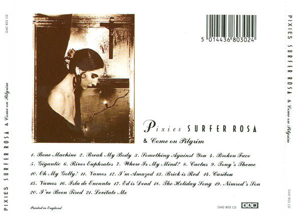 Pixies : Surfer Rosa & Come On Pilgrim (CD, Comp, RP)
