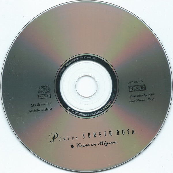 Pixies : Surfer Rosa & Come On Pilgrim (CD, Comp, RP)