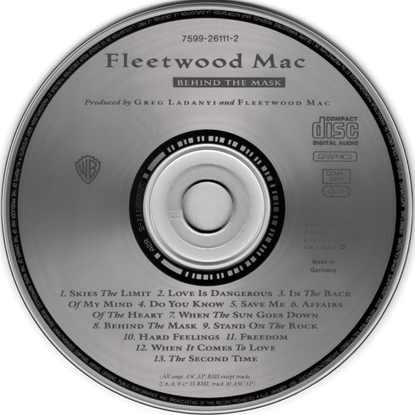 Fleetwood Mac : Behind The Mask (CD+G, Album)