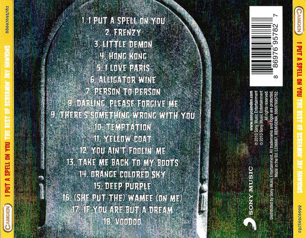 Screamin' Jay Hawkins : I Put A Spell On You (The Best Of Screamin' Jay Hawkins) (CD, Comp)