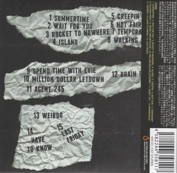 Fat Stupids : Spun Out (CD, Comp)