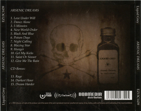 Liquid Grey : Arsenic Dreams (CD, Album)