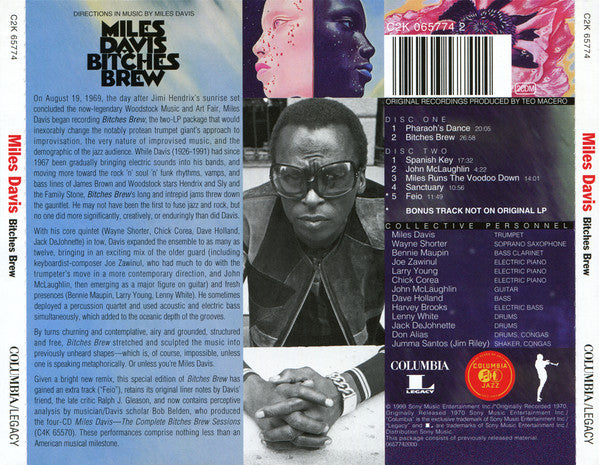 Miles Davis : Bitches Brew (2xCD, Album, RE, RM)