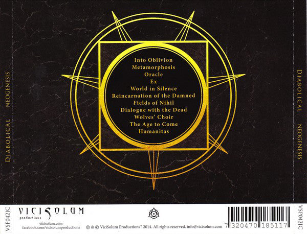 Diabolical :  Neogenesis (CD, Album, RE, RP)