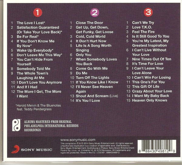 Teddy Pendergrass : The Real... Teddy Pendergrass (3xCD, Comp)