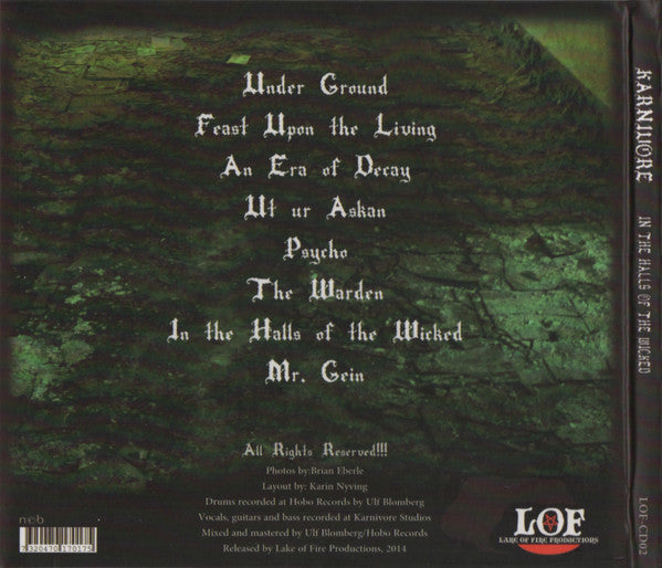 Karnivore : In The Halls Of The Wicked (CD, Album)