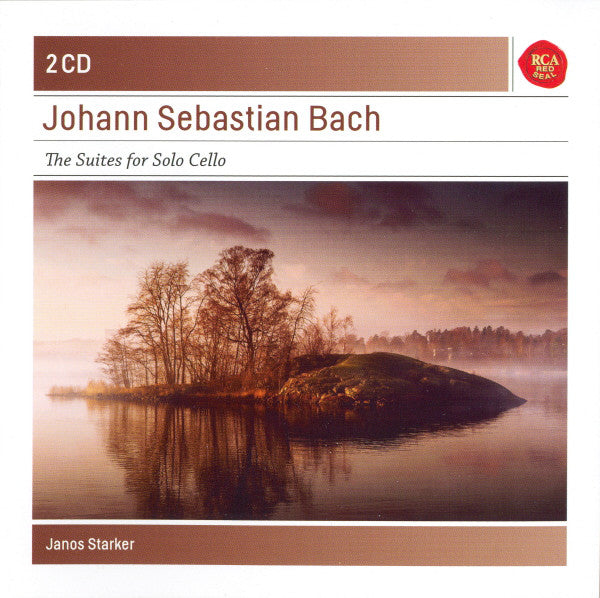 Johann Sebastian Bach - Janos Starker : The Suites For Solo Cello (2xCD, Album, RM)