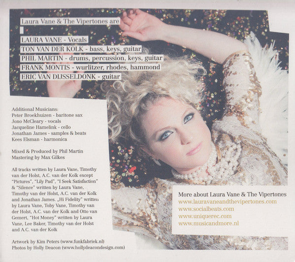 Laura Vane & The Vipertones : Bodyquake (CD, Album)