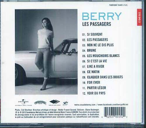 Berry (2) : Les Passagers (CD, Album)
