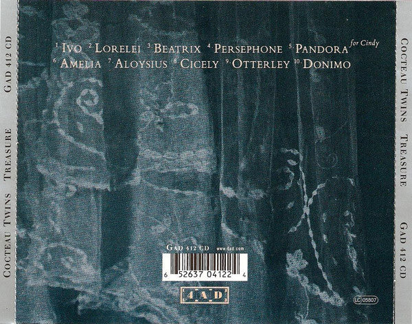 Cocteau Twins : Treasure (CD, Album, RE, RM)