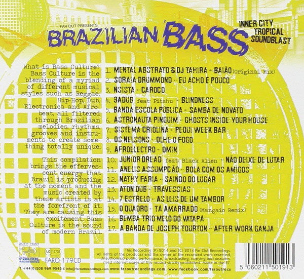 Various : Far Out Presents: Brazilian Bass (CD, Comp)