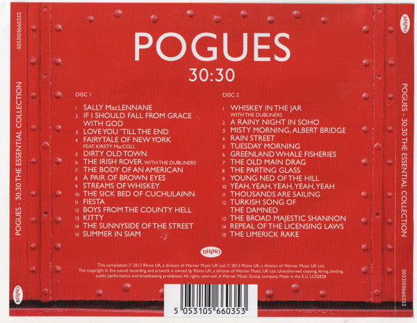 The Pogues : 30:30 The Essential Collection (2xCD, Comp)