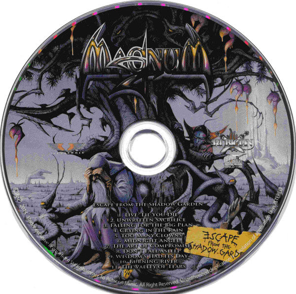 Magnum (3) : Escape From The Shadow Garden (CD, Album + CD, Comp)