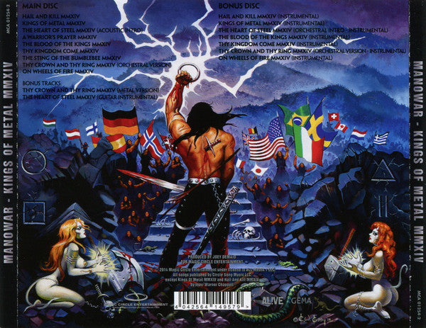 Manowar : Kings Of Metal MMXIV (2xCD, Album)