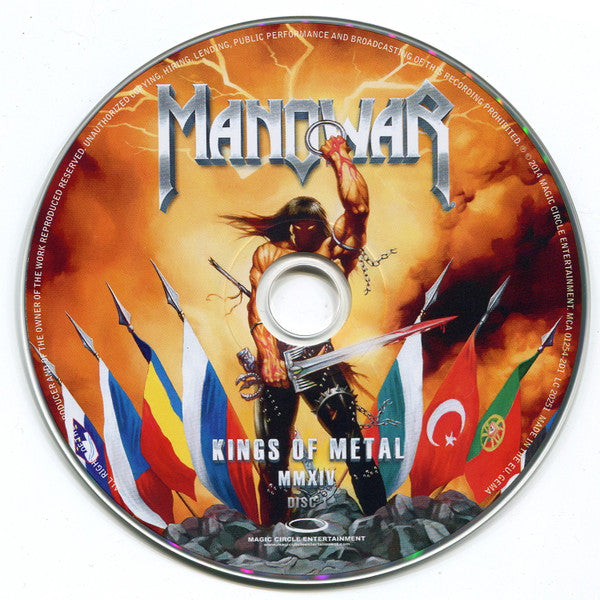 Manowar : Kings Of Metal MMXIV (2xCD, Album)