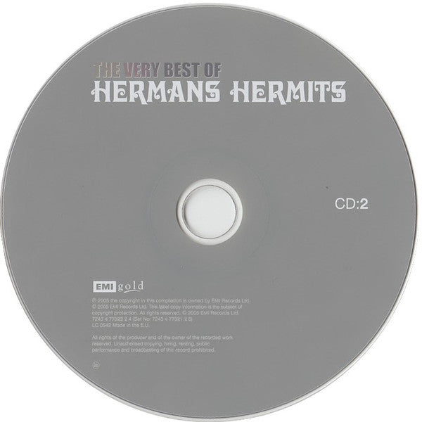 Herman's Hermits : The Very Best Of (2xCD, Comp, RM)