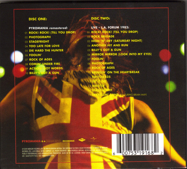 Def Leppard : Pyromania (2xCD, Album, Dlx, RE, RM)