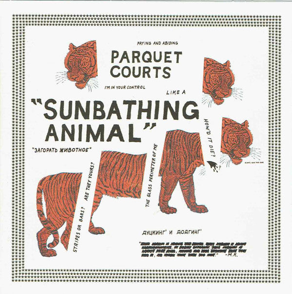 Parquet Courts : Sunbathing Animal (CD, Album)