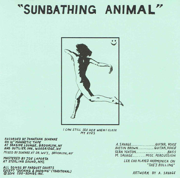 Parquet Courts : Sunbathing Animal (CD, Album)